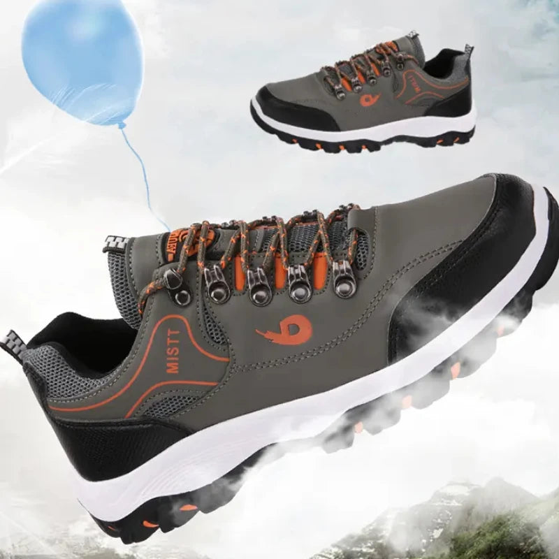 New Men's Outdoor Hiking Mountaineering Camping Running Jogging Shoes Waterproof and Anti-slip Casual Shoes Zapatillas Hombre