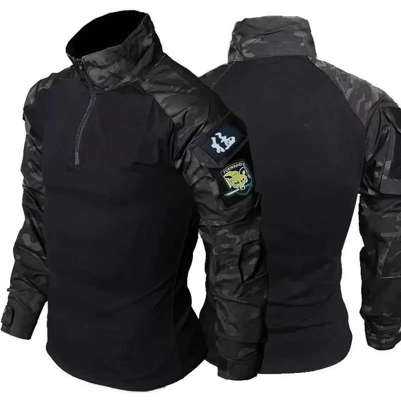 Tactical T-Shirts Airsoft Tactic Army Combat Shirts Paintball Hunting Clothes Breathable