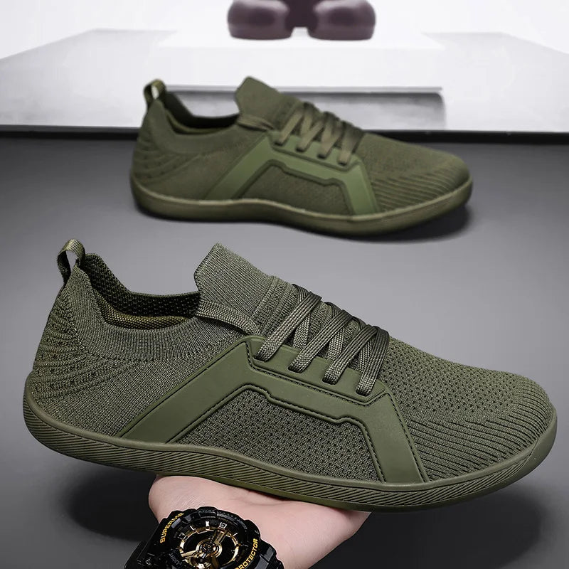 Wide Toe Sports Shoes for Men and Women Unisex Barefoot Sneakers for Hiking Yoga and Daily Wear Comfortable and Breathable