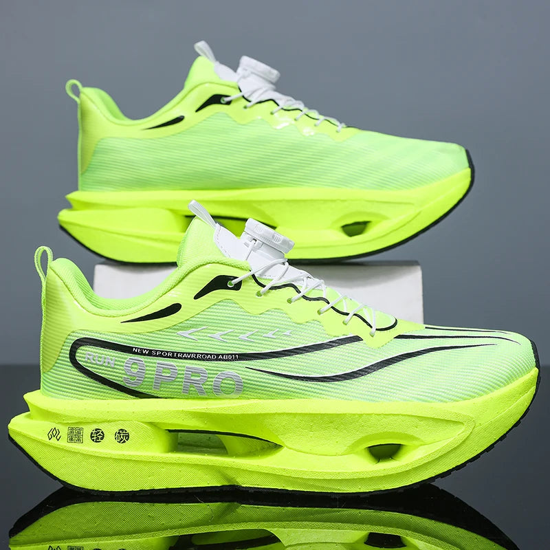 Men's Breathable Casual Sports Training Shoes, Unisex Comfortable and Versatile Casual Sneakers, Durable with Good Grip, Laceless Low-Top Design, Suitable for All Seasons, Gym Training, Running, Daily Casual Wear, Park Workou