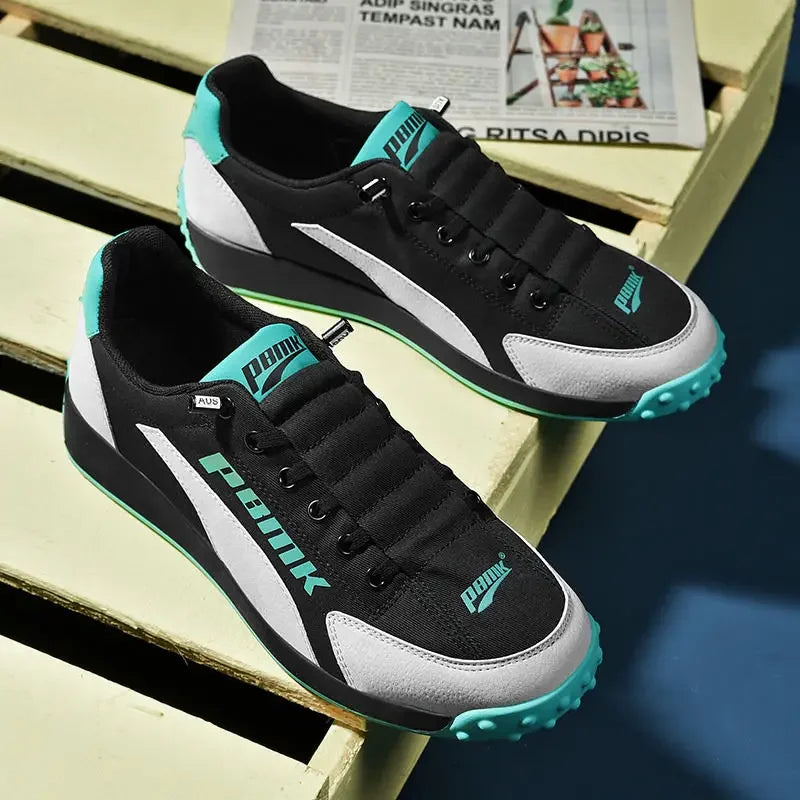 Leisure Casual Shoes For Men Lightweight Sneakers Breathable Cheap Clearance Korean Style Common Offer Without Leather Man Shoe