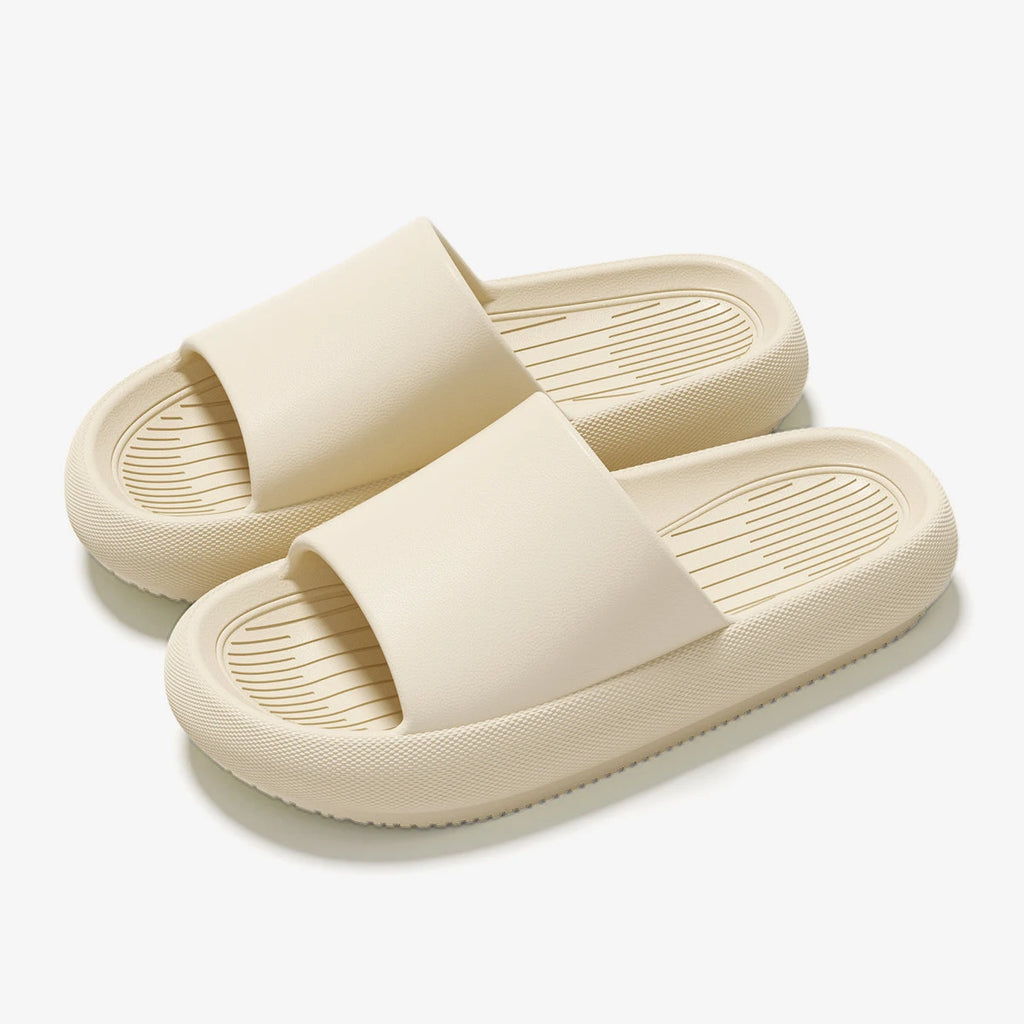 Big Size 48 49 Men Slippers Women Soft EVA Platform Thick Sole Slides Summer Beach Sandals Couples Home Anti-Slip Bathroom Shoes