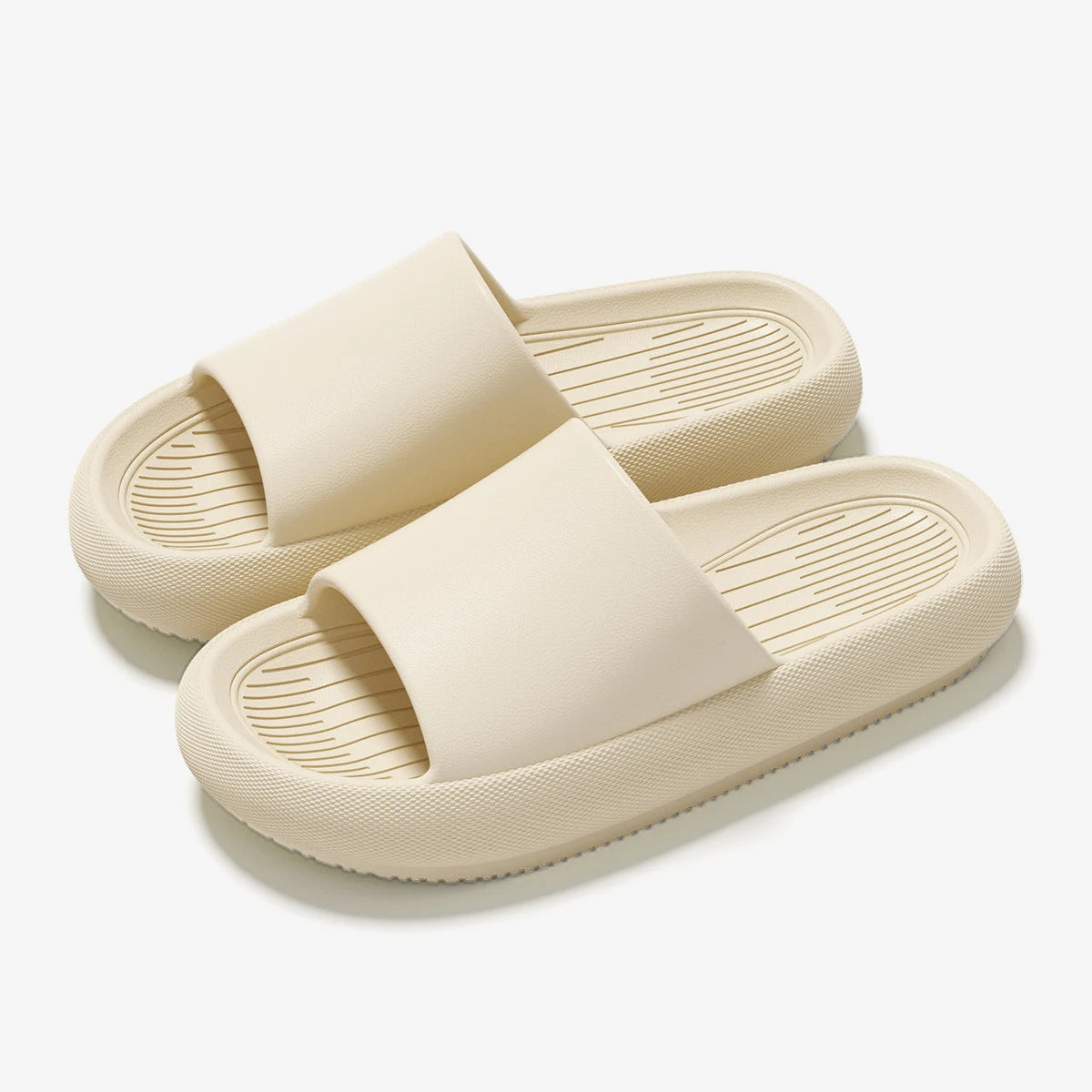 Big Size 48 49 Men Slippers Women Soft EVA Platform Thick Sole Slides Summer Beach Sandals Couples Home Anti-Slip Bathroom Shoes