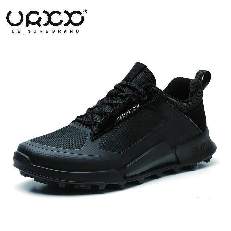 New Men's Shoes Mesh Breathable Outdoor Hiking Shoes Men Lightweight Anti Slip Waterproof Casual Sports Shoes zapatillas hombre