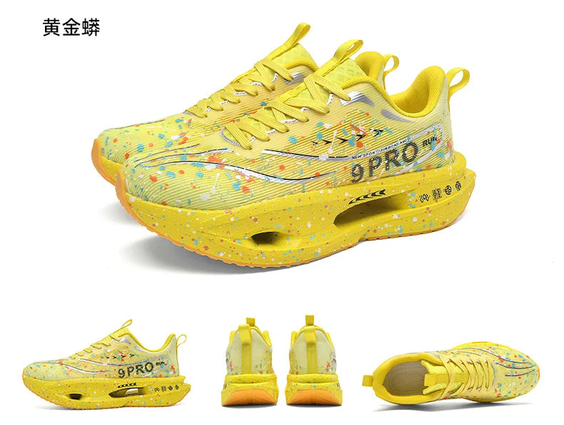 Running Shoes Speciality Carbon Board Marathon Men Sports Breathable Lightweight Women's Comfortable Athletic Nonskid Sneakers
