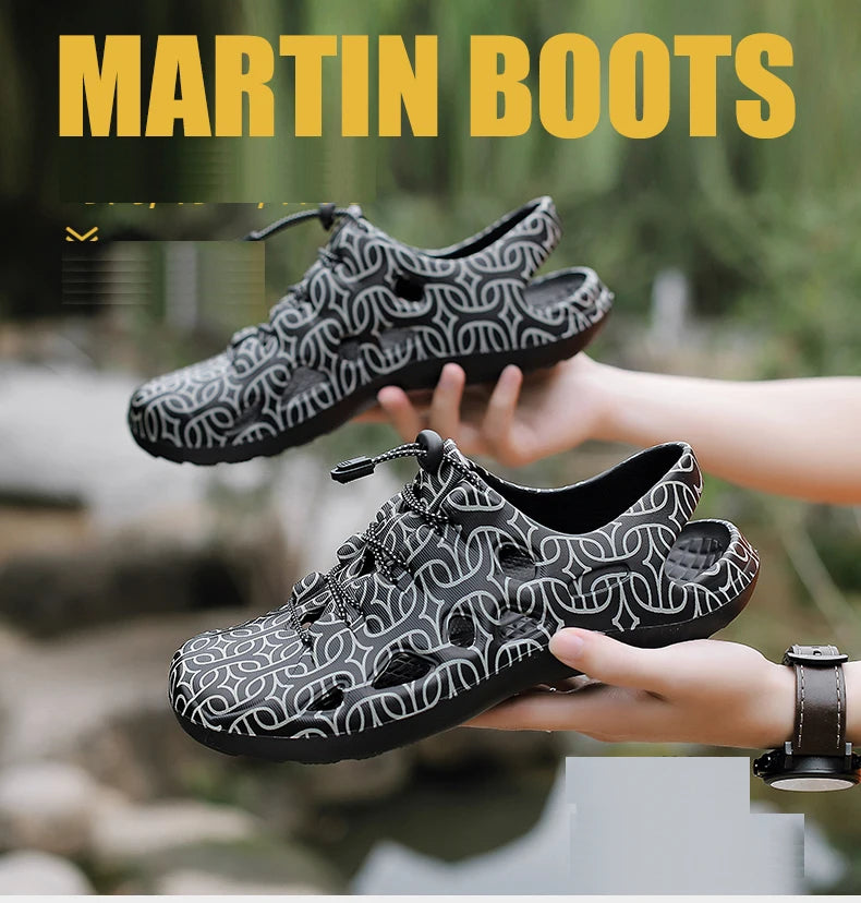 Men Sandals Brand Clogs Casual Shoes EVA Lightweight Sandles Man Colorful Shoes for Summer Beach Zapatillas Hombre