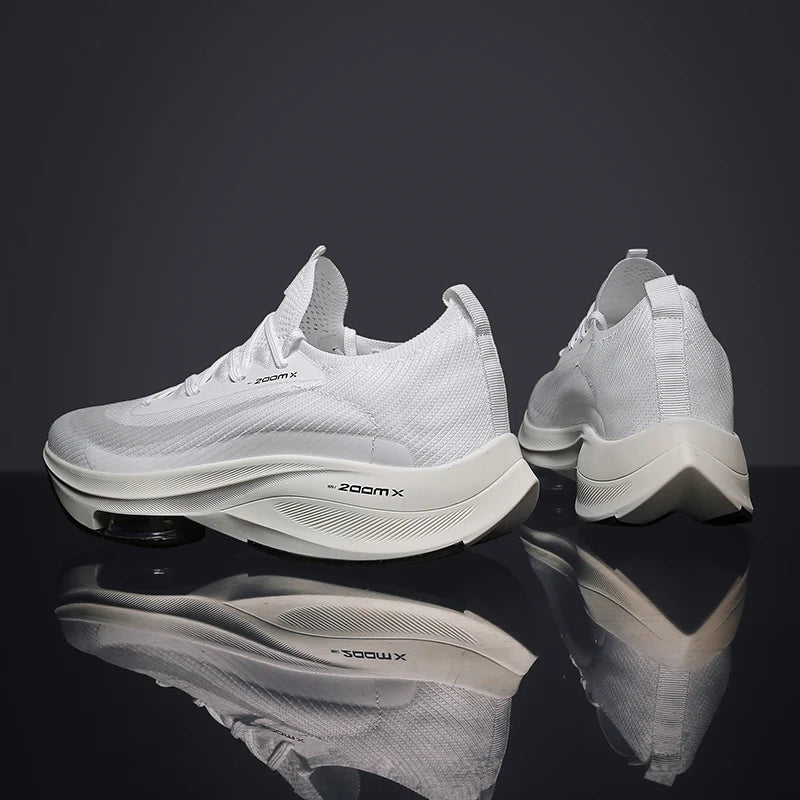 Marathon Air Cushion Casual Men Sports Running Shoes Breathable Lightweight Womens Comfortabl Athletic Nonskid Sneakers Footwear