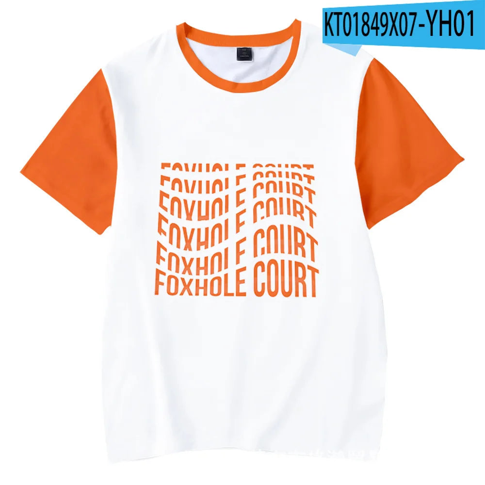 New The Foxhole Court Palmetto State Foxes Lacrosse Jersey Cosplay WILDS MINYARD 3D T-shirt Men/Women Graphic Tees Streetwear
