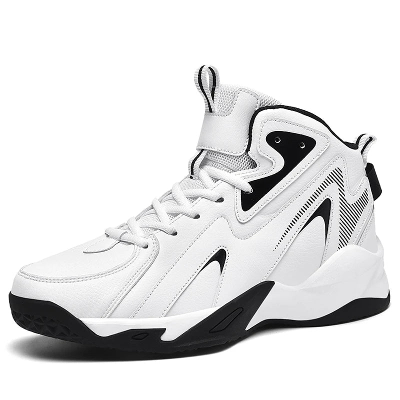 Men's plus size casual sneakers Four seasons breathable light outdoor basketball shoes fashion youth Joker sports running shoes