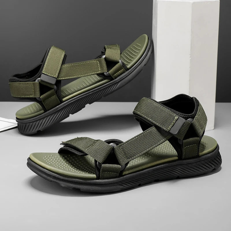 Summer Men Sandals Fashion Leisure Beach Holiday Sandals for Mens Lightweight Shoes New Outdoor Comfortable Casual Sandalie