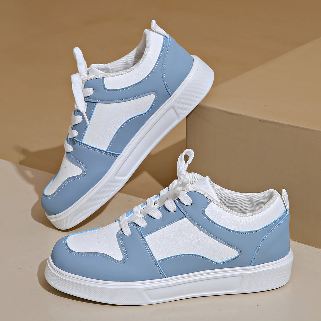 2024 White Red Sports Skate Shoes Ladies Large Size 42 Low Top Casual sneakers Ladies flat comfortable leather skates