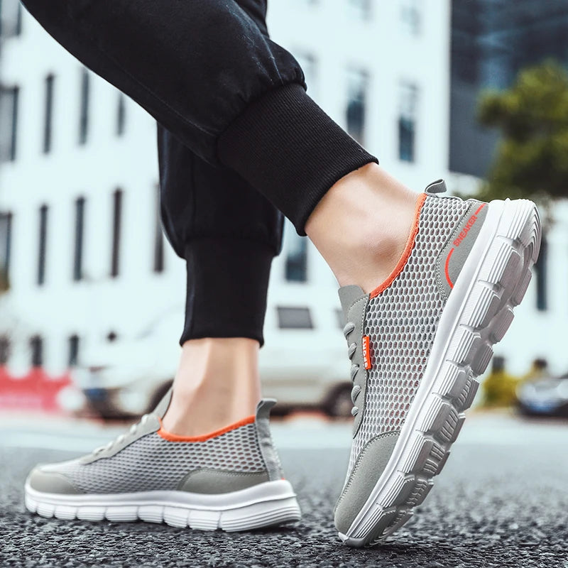 Men Shoes Spring Summer Soft Loafers Walking Shoes Lightweight Mesh Casual Shoes Men Sneakers Tenis Masculino Zapatillas Hombre