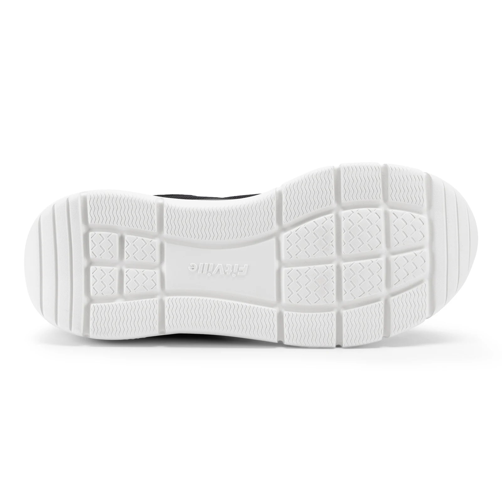 FitVille Men's Walking Shoes Wide Width Max Cushioning Lightweight Sneakers Casual Shoes for Plantar Fasciitis Pain Relief