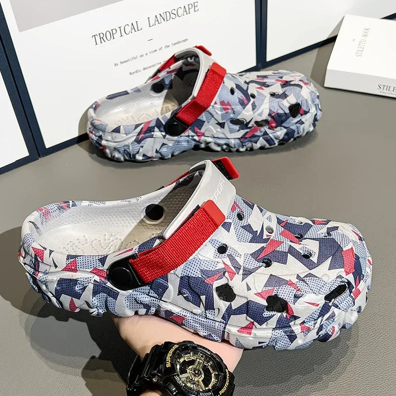 Slippers Mens Summer Shoes Casual Non-slip Wear-resistant Sandal Comfortable High Quality Beach Outdoor Slippers for Men