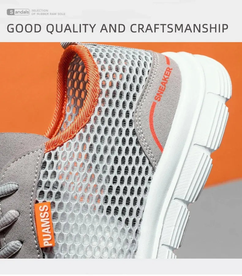 Summer Casual Shoes Men Sneakers 2024 New Flats Men Shoes Breathable Plus Size 46 Outdoor Tenis Masculino Zapatillas Hombre