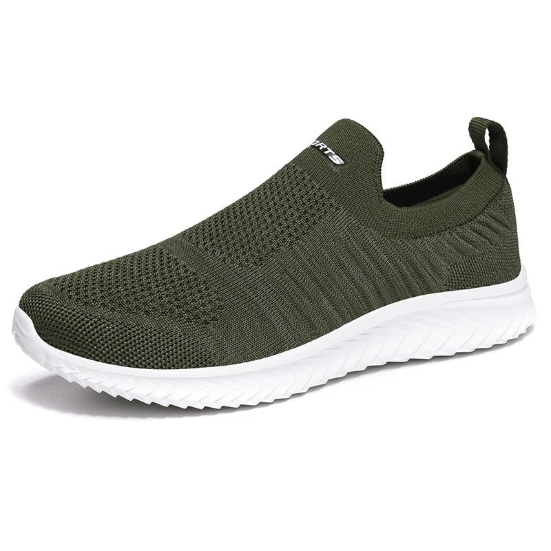 Men Vulcanize Shoes Mesh Men Shoes Lightweight Comfortable Men's Sneakers 2020 Autumn Fashion Slip On Flats Shoes Male Loafers