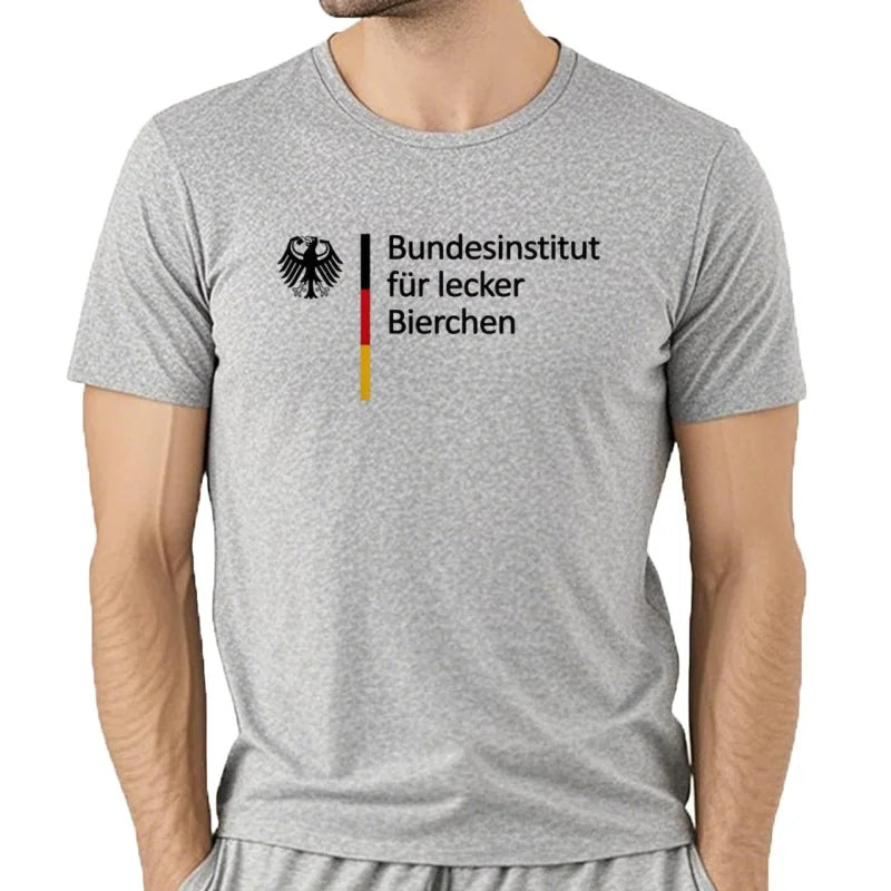 Camiseta para hombre, Instituto Federal de cerveza con Alcohol para camisetas gráficas de cerveza deliciosa, ropa para