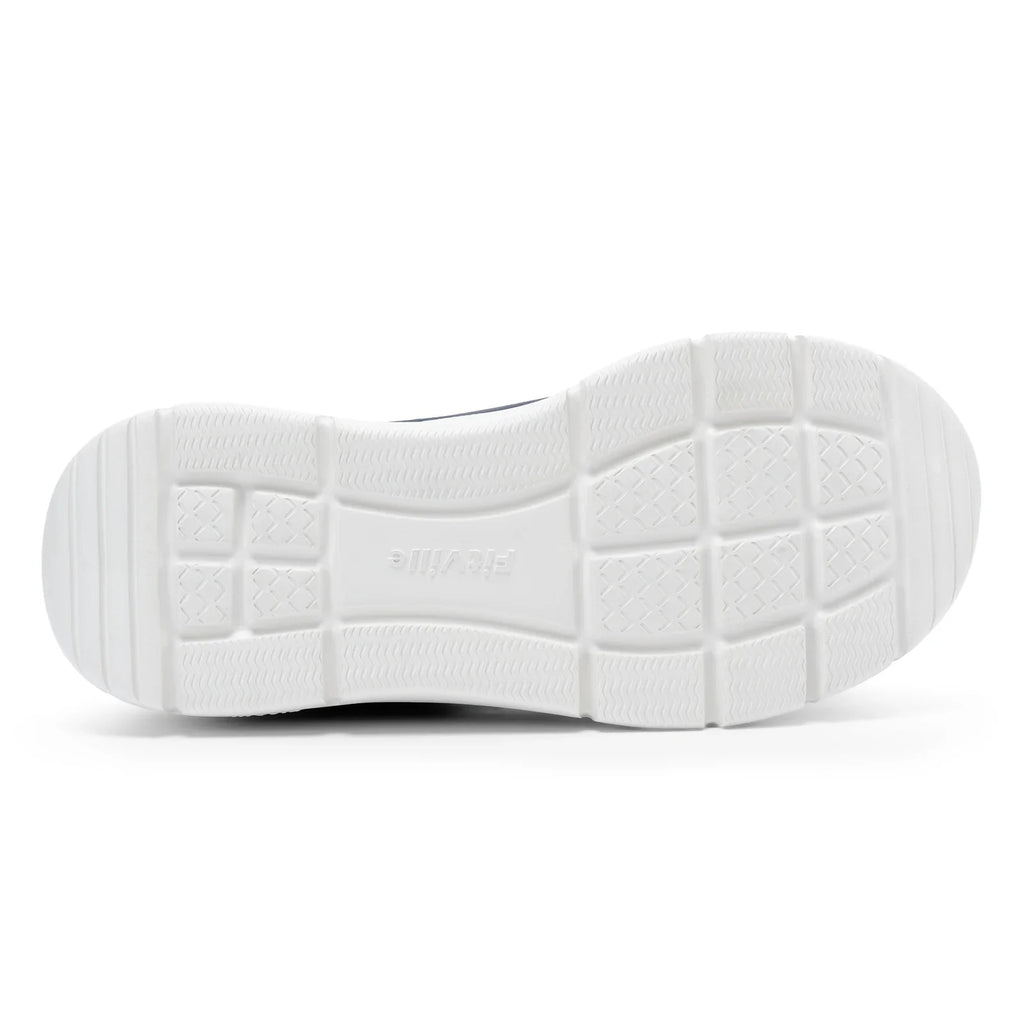Fitville Wide Men'S Slip-On Running Shoes Lightweight Breathable Outdoor Casual Sports Walking Shoes Sneakers For Swollen Feet