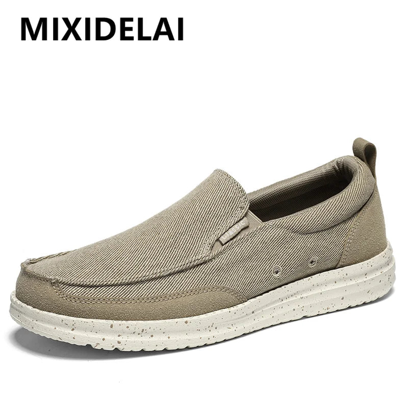 Brand Men's Shoes Canvas Breathable Casual Shoes Men Sneakers Flat Light Outdoor Walking Shoes Zapatillas Hombre Plus Size 39-47