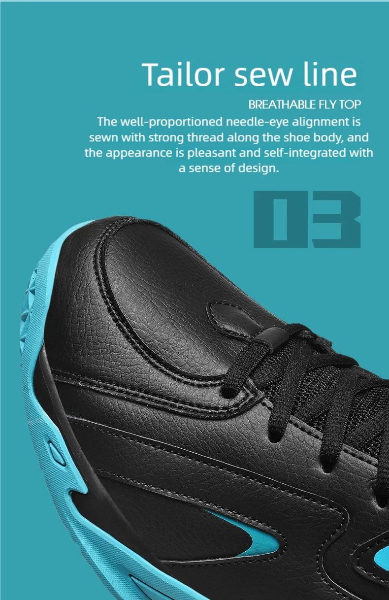 Men's plus size casual sneakers Four seasons breathable light outdoor basketball shoes fashion youth Joker sports running shoes
