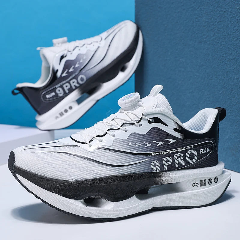Men's Breathable Casual Sports Training Shoes, Unisex Comfortable and Versatile Casual Sneakers, Durable with Good Grip, Laceless Low-Top Design, Suitable for All Seasons, Gym Training, Running, Daily Casual Wear, Park Workou