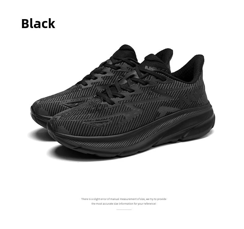 Men Sports Running Shoes Casual Carbon Plate Marathon Breathable Lightweight Women's Comfortable Athletic Nonskid Sneakers