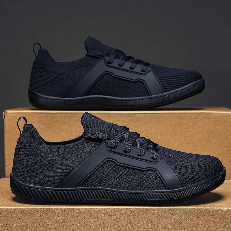 Wide Toe Sports Shoes for Men and Women Unisex Barefoot Sneakers for Hiking Yoga and Daily Wear Comfortable and Breathable