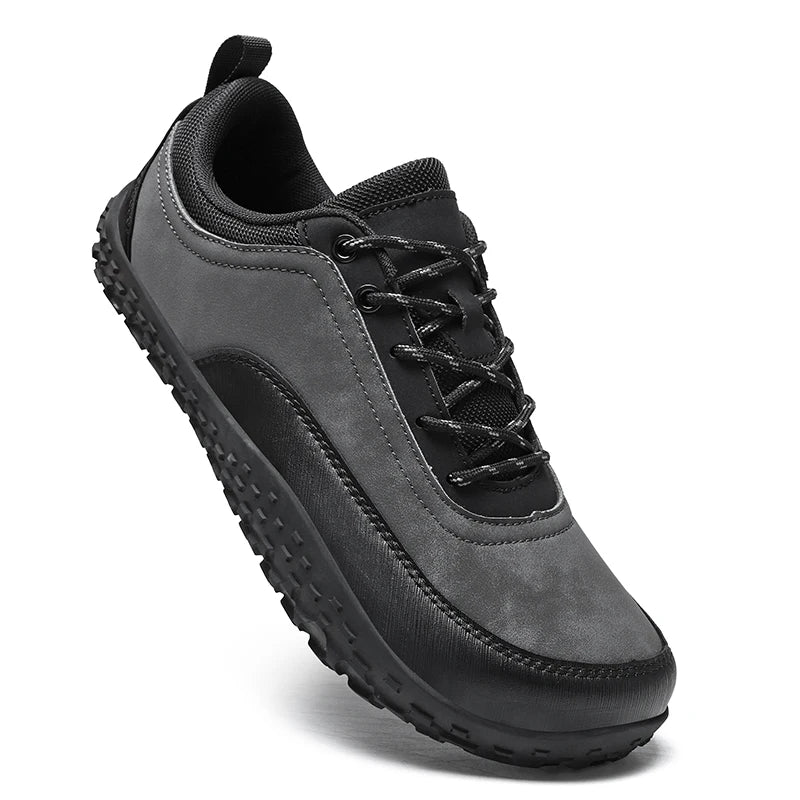 VENOCON Barefoot Minimalist Men's Stylish Style Casual Shoes Sneakers With Wide Nose Toe Box Walking Hiking Trail Footwear Man