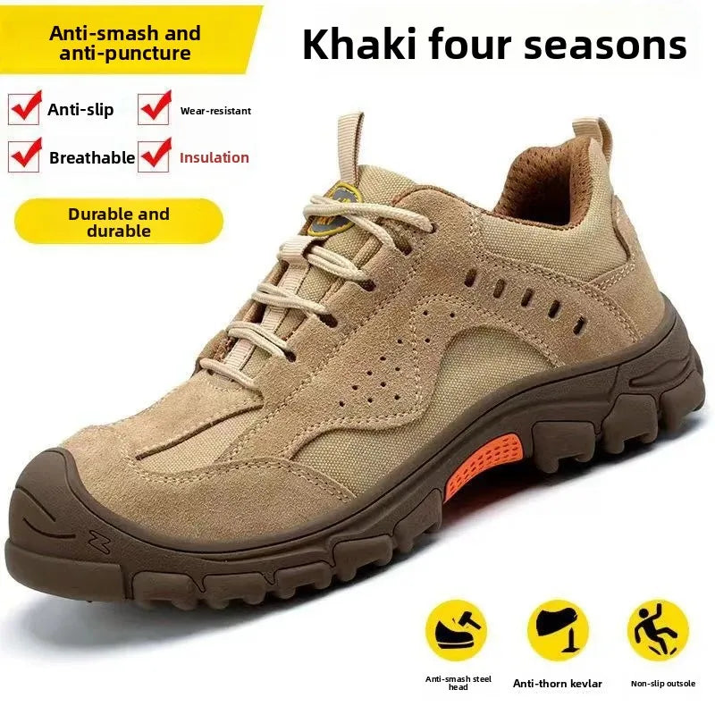 Electrician Insulated Shoes 6kv Safety Work Shoes for Men Soft Bottom Anti Crush And Piercing Construction Site Work Boots