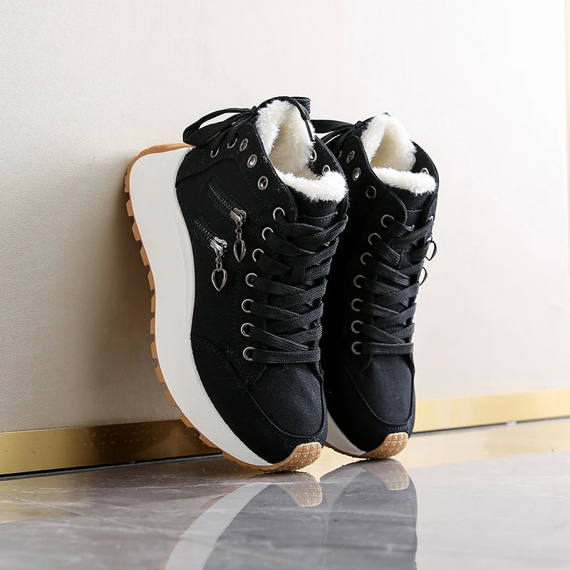2025 New Designer Women Sneakers High Quality Shoes Female Women Shoes for Women Lace Up Platform Sneakers Женская Обувь