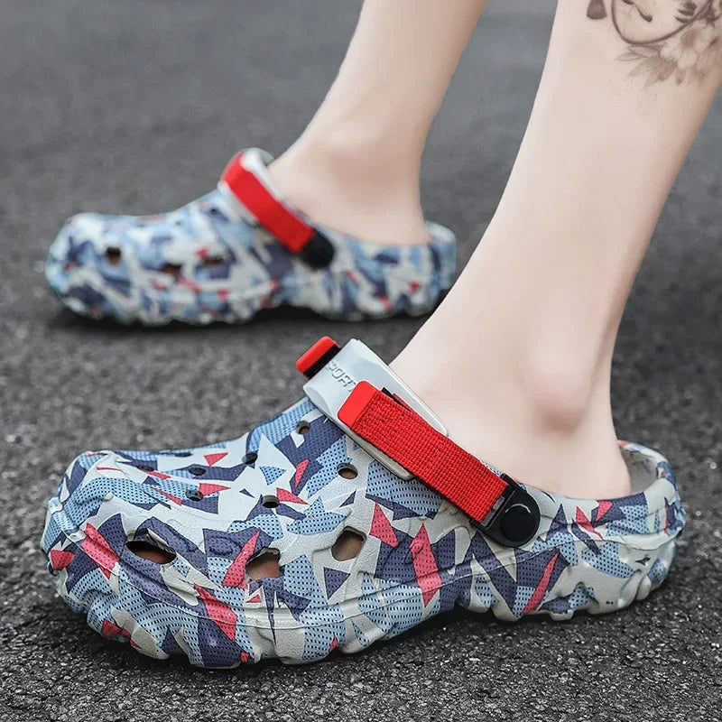 Slippers Mens Summer Shoes Casual Non-slip Wear-resistant Sandal Comfortable High Quality Beach Outdoor Slippers for Men