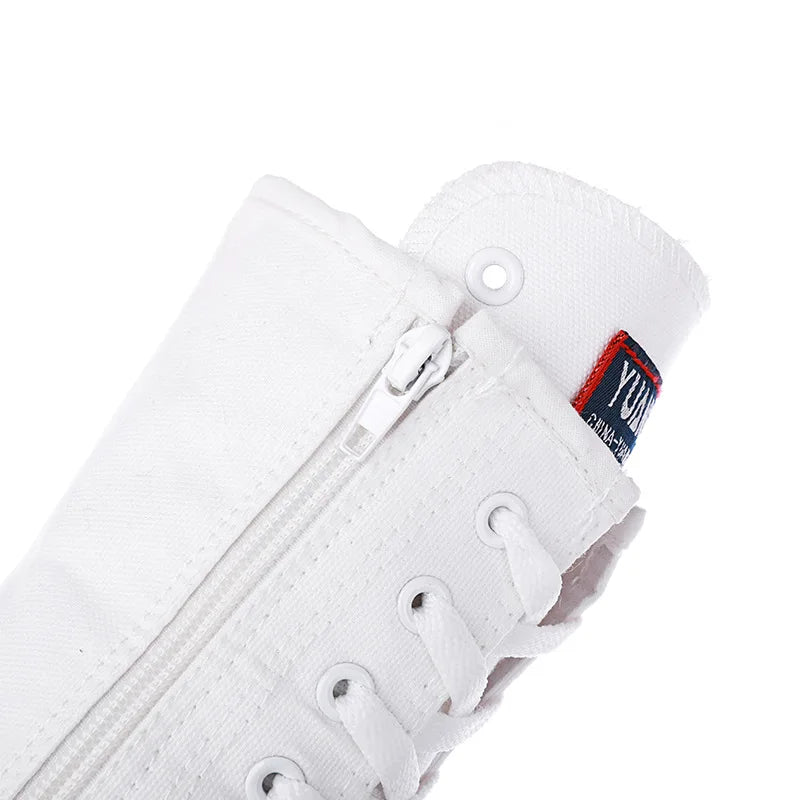 2021 New Short Tube Boots Women Side Zipper Canvas Shoes Casual Shoes Women's Shoes Rubber Shoes Dance Shoes Net Red Shoes Women
