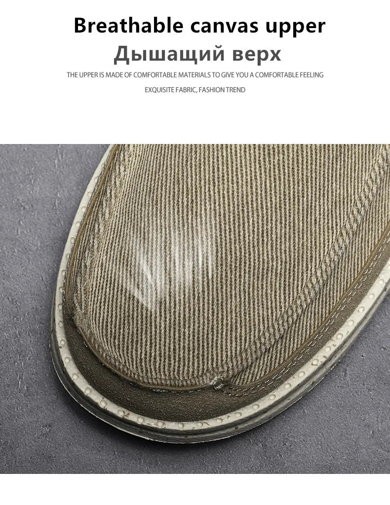 Brand Men's Shoes Canvas Breathable Casual Shoes Men Sneakers Flat Light Outdoor Walking Shoes Zapatillas Hombre Plus Size 39-47