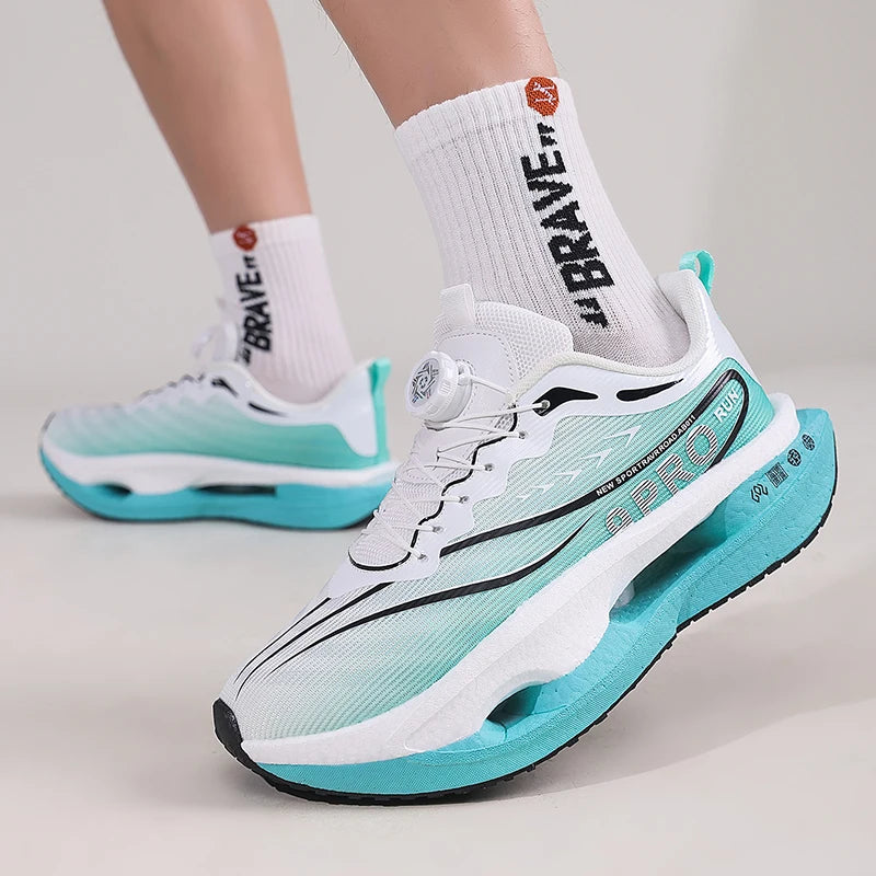 Men's Breathable Casual Sports Training Shoes, Unisex Comfortable and Versatile Casual Sneakers, Durable with Good Grip, Laceless Low-Top Design, Suitable for All Seasons, Gym Training, Running, Daily Casual Wear, Park Workou