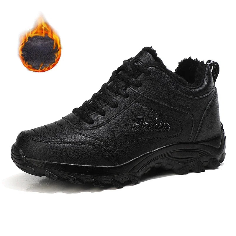 New 2025 Autumn Winter Sneakers Women Comfort Soft Sole Non Slip Casual Shoes for Women PU Waterproof Sport Shoes Zapatillas