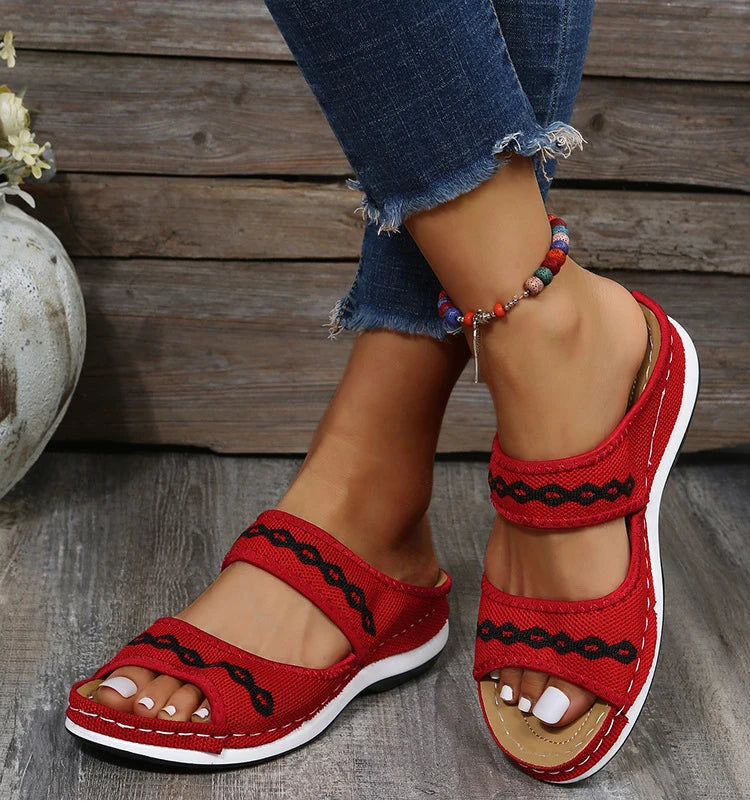 Customizable 2025 New UZZDSS Women Sandals Orthopedic Slippers Summer Shoes Tailor-made Suits WTX372803