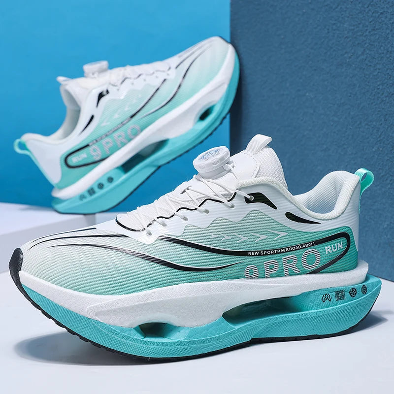 Men's Breathable Casual Sports Training Shoes, Unisex Comfortable and Versatile Casual Sneakers, Durable with Good Grip, Laceless Low-Top Design, Suitable for All Seasons, Gym Training, Running, Daily Casual Wear, Park Workou