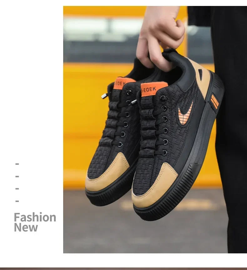 Sport Casual Men Shoes Fashion Design Sneakers Man Platform Comfortable Men Sport Shoes Sneakers Flat Zapatos De Hombre