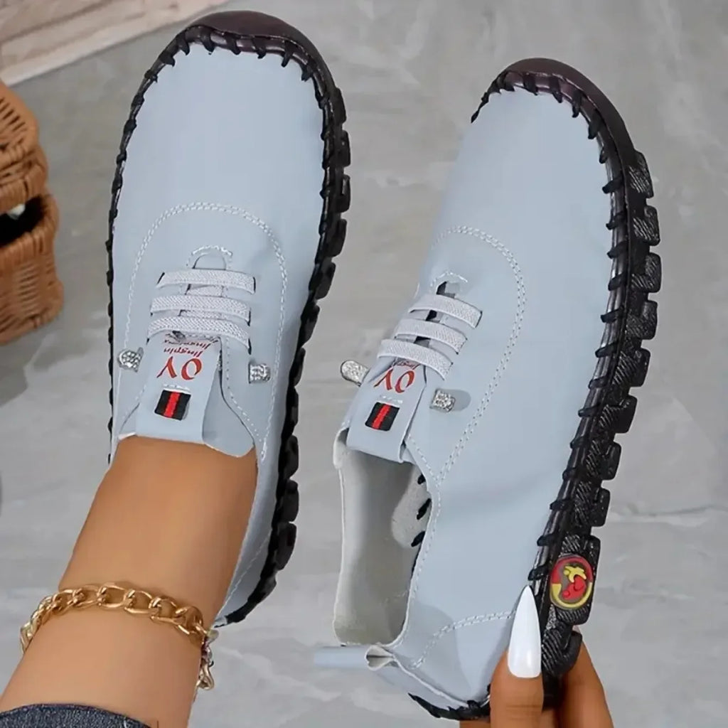 Women Sneakers 2024 New Spring Summer Loafers Soft-soled Roman Breathable Sneakers Women Retro Plus Size Single Shoes for Women