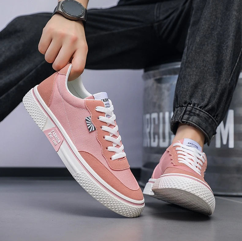 New Fashionable Men's Sports Sneakers Trendy Student Casual Shoes Korean Style Large Size Men's Shoes