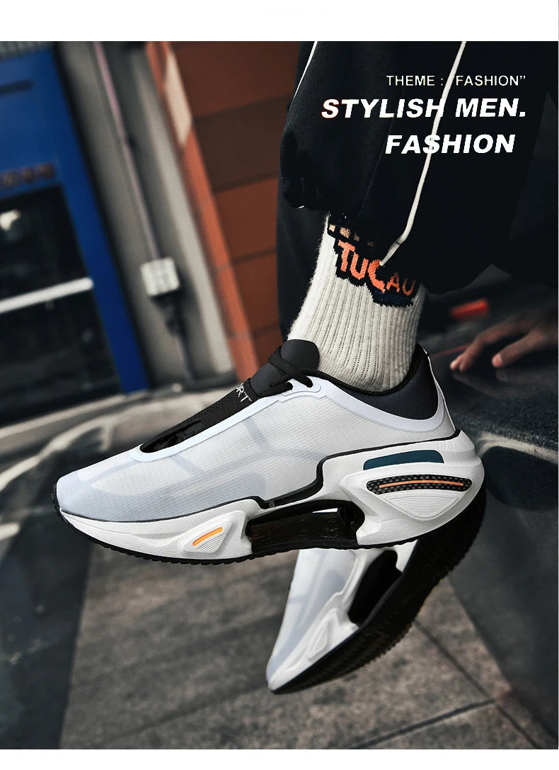 Men's Basketball Shoes Breathable Cushioning Non-Slip Wearable Runing Shoes Gym Training Athletic Basketball Sneakers for Women