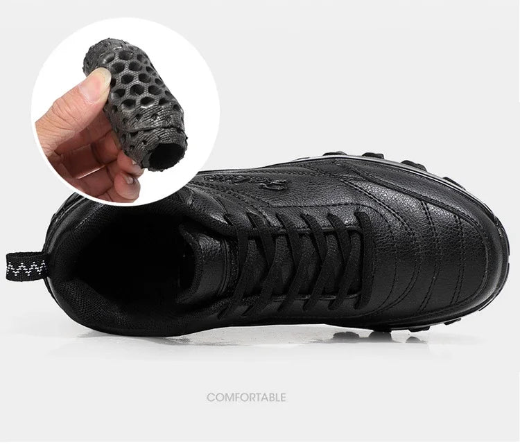 New 2025 Autumn Winter Sneakers Women Comfort Soft Sole Non Slip Casual Shoes for Women PU Waterproof Sport Shoes Zapatillas