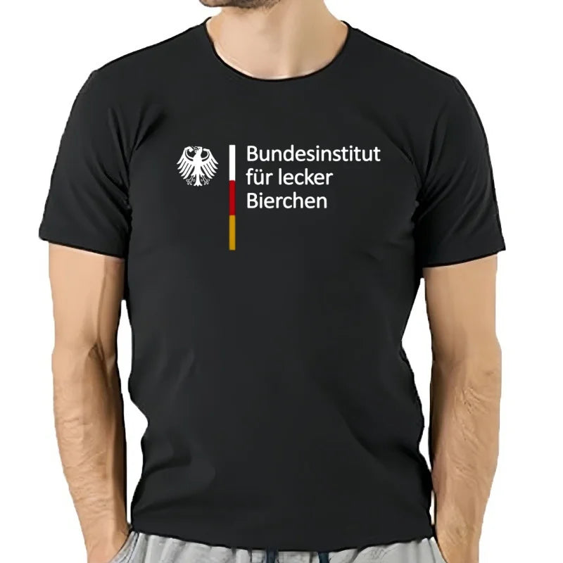 Camiseta para hombre, Instituto Federal de cerveza con Alcohol para camisetas gráficas de cerveza deliciosa, ropa para