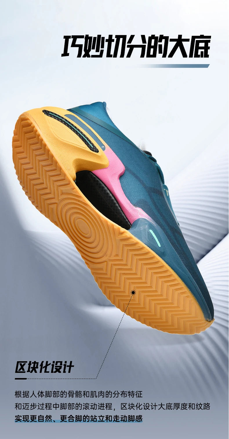 Men's Basketball Shoes Breathable Cushioning Non-Slip Wearable Runing Shoes Gym Training Athletic Basketball Sneakers for Women