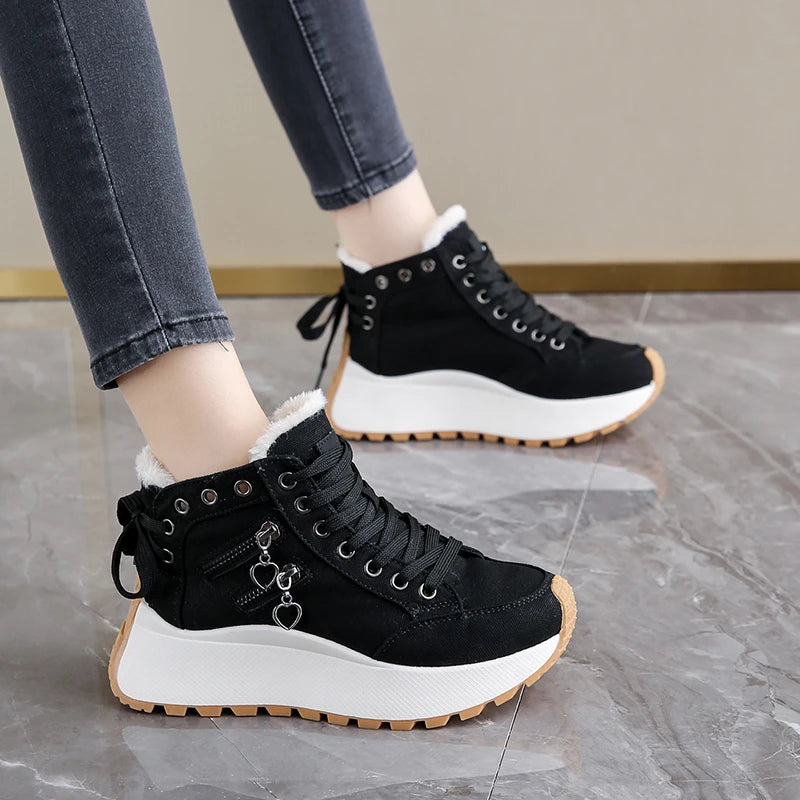 2025 New Designer Women Sneakers High Quality Shoes Female Women Shoes for Women Lace Up Platform Sneakers Женская Обувь