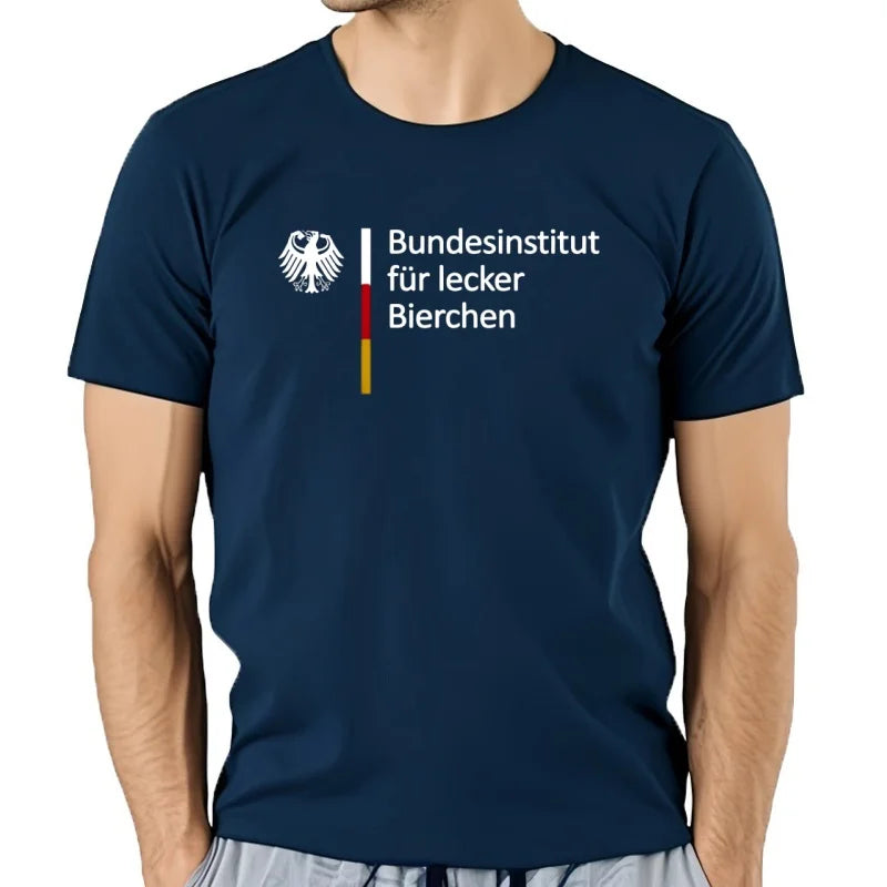 Camiseta para hombre, Instituto Federal de cerveza con Alcohol para camisetas gráficas de cerveza deliciosa, ropa para