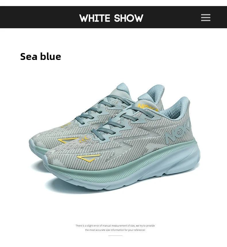 Men Sports Running Shoes Casual Carbon Plate Marathon Breathable Lightweight Women's Comfortable Athletic Nonskid Sneakers