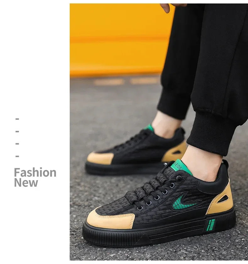 Sport Casual Men Shoes Fashion Design Sneakers Man Platform Comfortable Men Sport Shoes Sneakers Flat Zapatos De Hombre