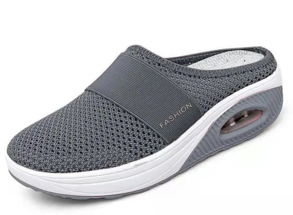 Slippers Women Wedge Premium Slippers Vintage Anti-slip Casual Female Platform Retro Shoes Plus Size Orthopedic Diabetic Sandals