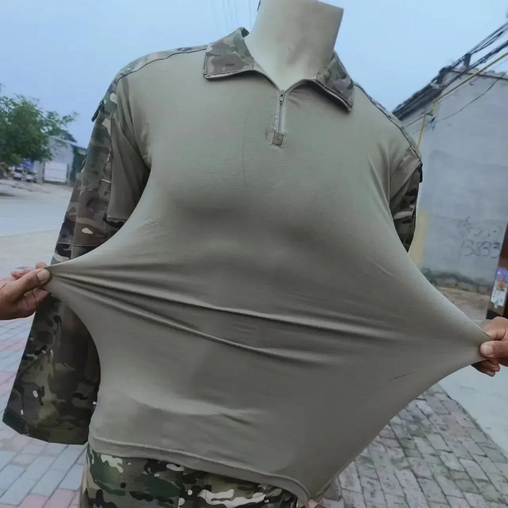 Tactical T-Shirts Airsoft Tactic Army Combat Shirts Paintball Hunting Clothes Breathable